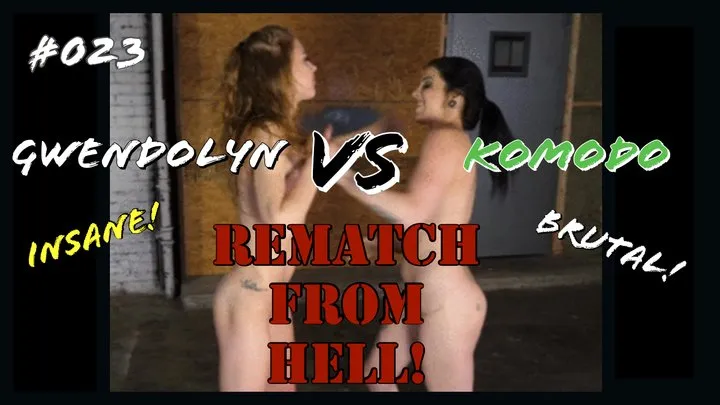 #023 SLOW MOTION NO AUDIO: Gwendolyn vs Komodo: The Rematch From Hell MP4