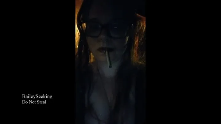 Post Bar Smoke and Boob Tease