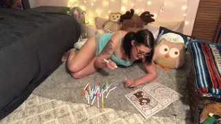 Coloring With Step-Daddy
