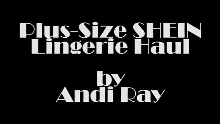 STACKED BBW LINGERIE HAUL & TIT WORSHIP