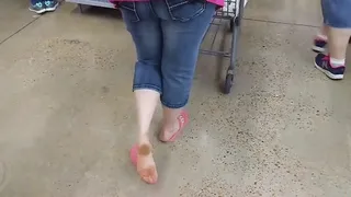 Dirty Soles in the Checkout Line!