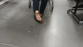 Candid Wet Clogs at Lowe's!