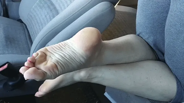 Feet in the Front Seat!