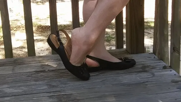 Sunny Sling Backs!