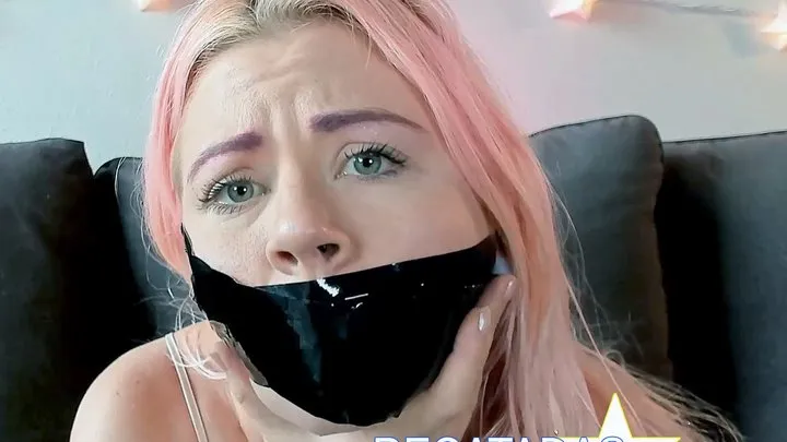 Bonni B Good duct tape self gag!