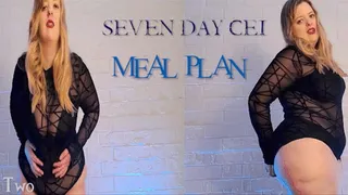 Seven Day CEI Meal Plan: Day Two