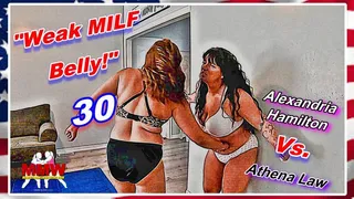 Weak MILF Belly! 30