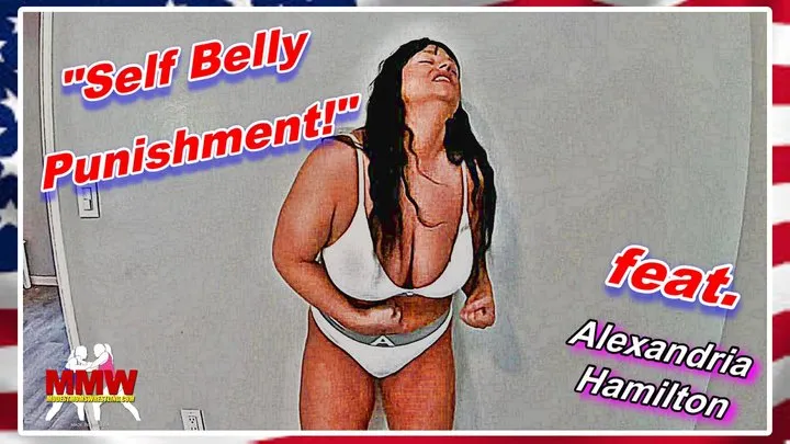 Self Belly Punishment!