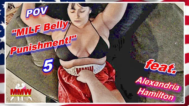 POV: MILF Belly Punishment! 5