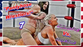 Pantyhose Wrestlers! 7