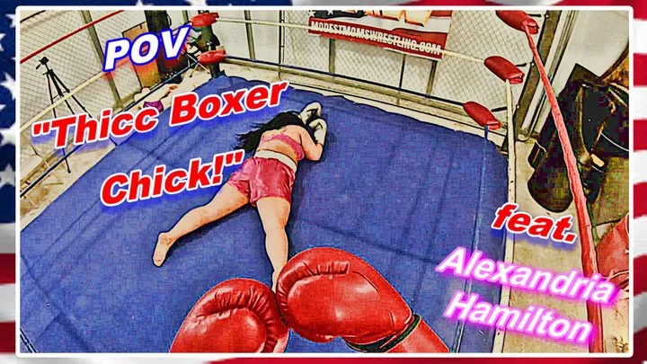 POV: Thicc Boxer Chick!