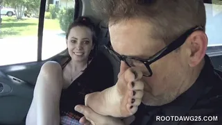 Stinky Feet Backseat with Aria Haze