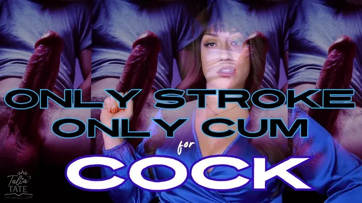 Only Stroke, Only Cum for Cock Gay Programming JOI