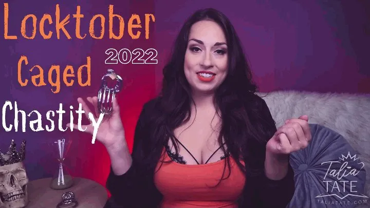 Locktober 2022 Caged Chastity