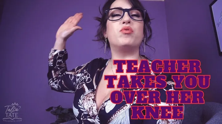 Teacher Takes You Over Her Knee