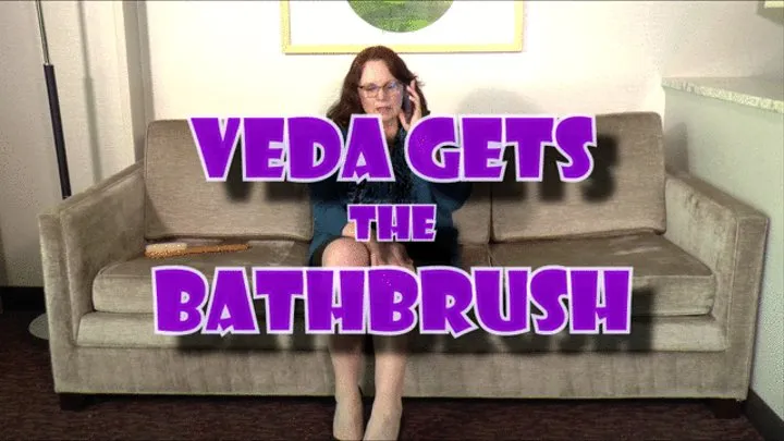 Veda Gets the Bathbrush