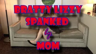 Bratty Lizzy Spanked by Step-Mom ~