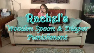 Rachel's Wooden Spoon Punishment - The Spanking ~