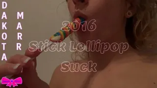 Long Stick Lollipop Suck Lick Blonde Dakota Marr 2016