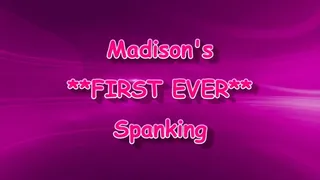 Madison's FIRST EVER Spanking