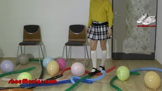 School girl on ballons 1 part C (0272) 4K