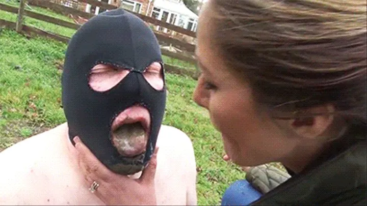 Training mud boy to lick pussy