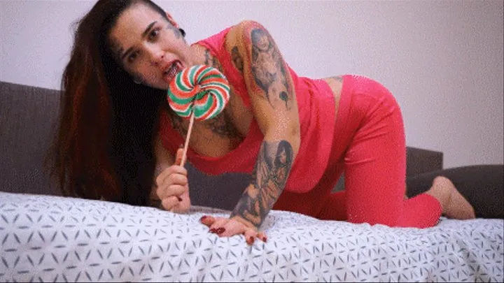 PREGNANCY MAKES ME SWEET TOOTH AND ALWAYS HORNY:WHEN A COCK IS TOO THICK!-THE HOTTEST LOLLIPOP BLOWJOB EVER!