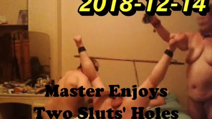 2018-12-14 - S1C4 - Master enjoys Two sluts Bisexual Mmf BDSM