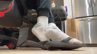 Long Sock removal and soles