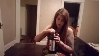 2liter chug burps