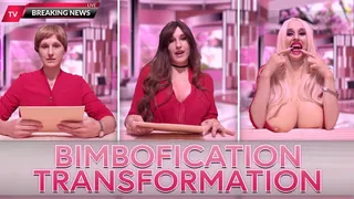 Bimbofication Transformation Magic control Gas Boob Growth From Karen to Bimbo Newsreader TF