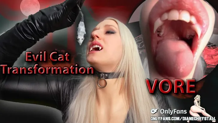 Evil Cat Woman Transformation VORE Breast Expansion Claw Executrix Revenge