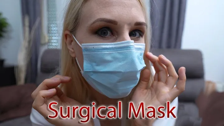 Masked Nurse Surgical Mask Tease Exhales