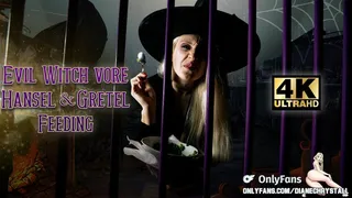 Witch VORE Feeding Hansel & Gretel
