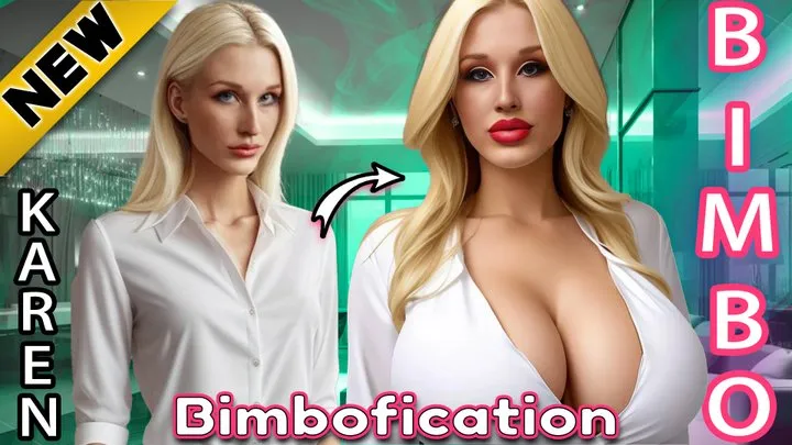 Bimbofication Transformation From Geek Girl to Nympho Cheating Bimbo