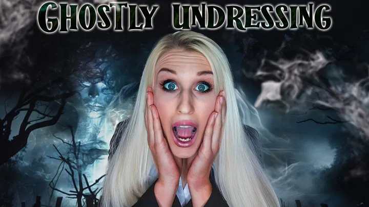 Ghostly Undressing: Posessed Jeans Wetting in Haunted Mansion