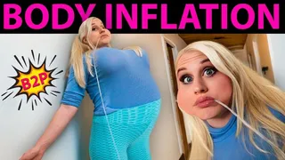 Body Inflation Bloated Belly Breast Expansion Popping B2P