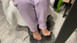 Feet Wrapped In the Blanket Massage