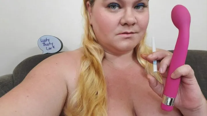 BBW Smoking and Masturbating