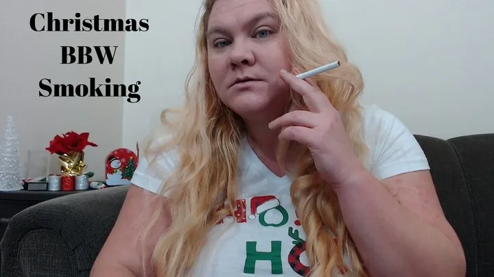 Christmas BBW Smoking