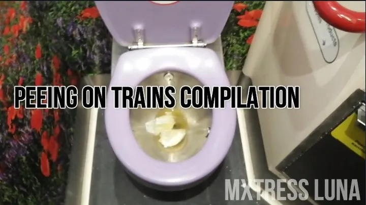 Peeing on Trains Compilation