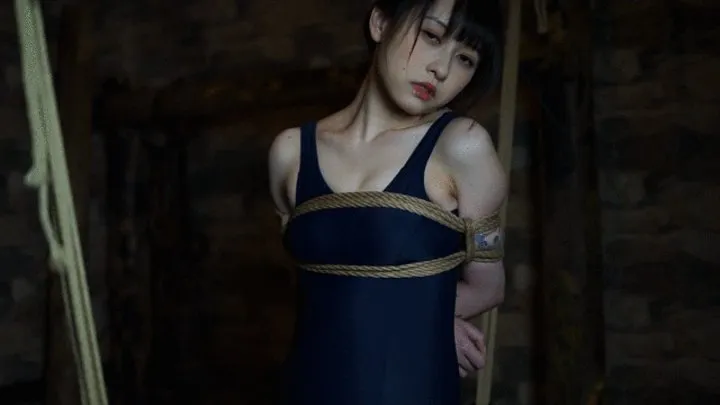 Asian swimsuit slave girls bondage in Trojan