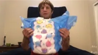 CLASSIC VID: Guy Makes Lover Wear Diaper SPH