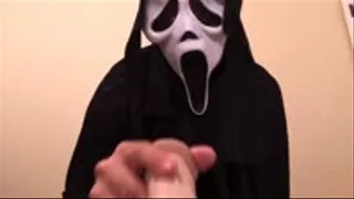 Imposed JOI: Ghostface Dildo Fucks Your Mouth
