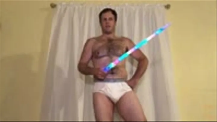 JOI: Hairy Jedi Mouth Fucks Homo With Rainbow Light Saber