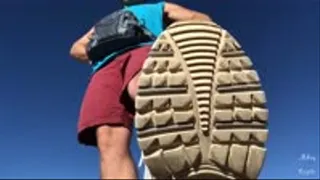 Jogger Makes Homo Worship Shoe Soles POV