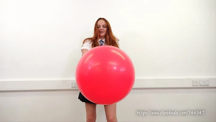 OF119 - Kasey's Bouncy Ball Upskirt Fun