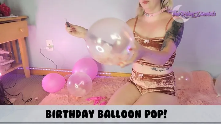 Birthday Balloon Pop