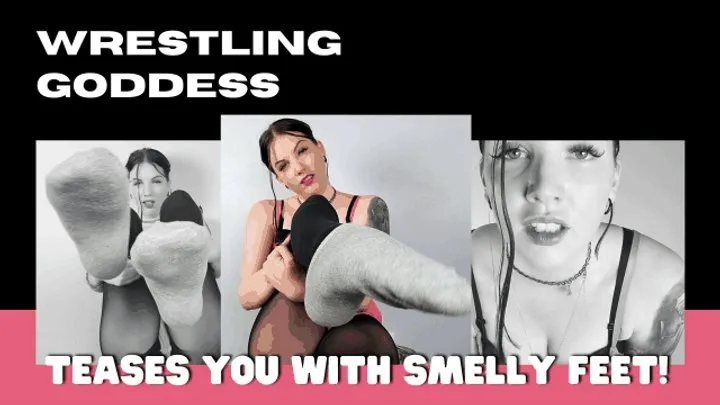 Wrestling Villain Smelly Feet Tease