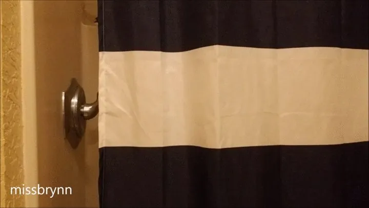 Stare at the Shower Curtain, like a Loser